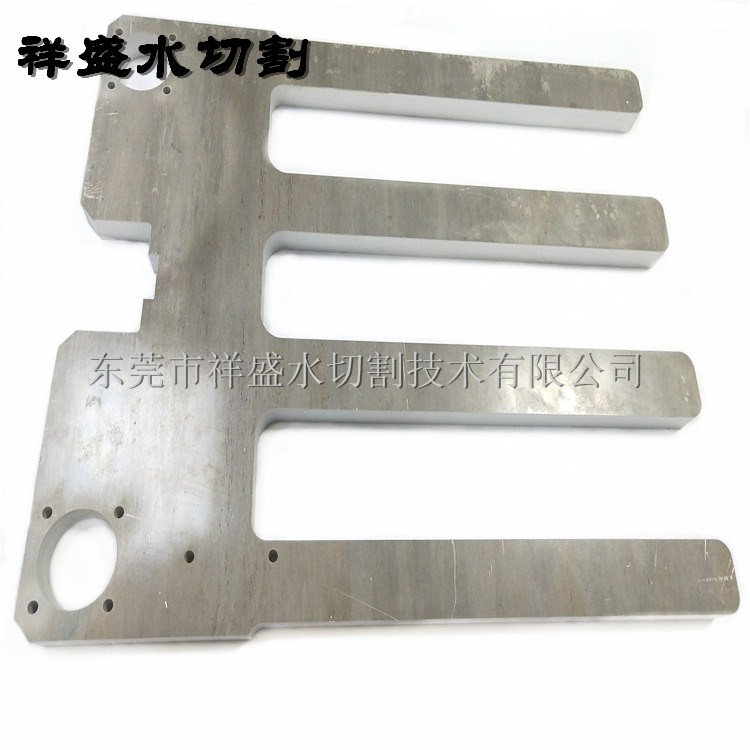 50mm厚鋁板水切割加工
